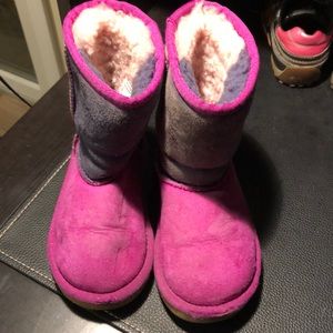 Ugg boots toddler girl sz 10 used